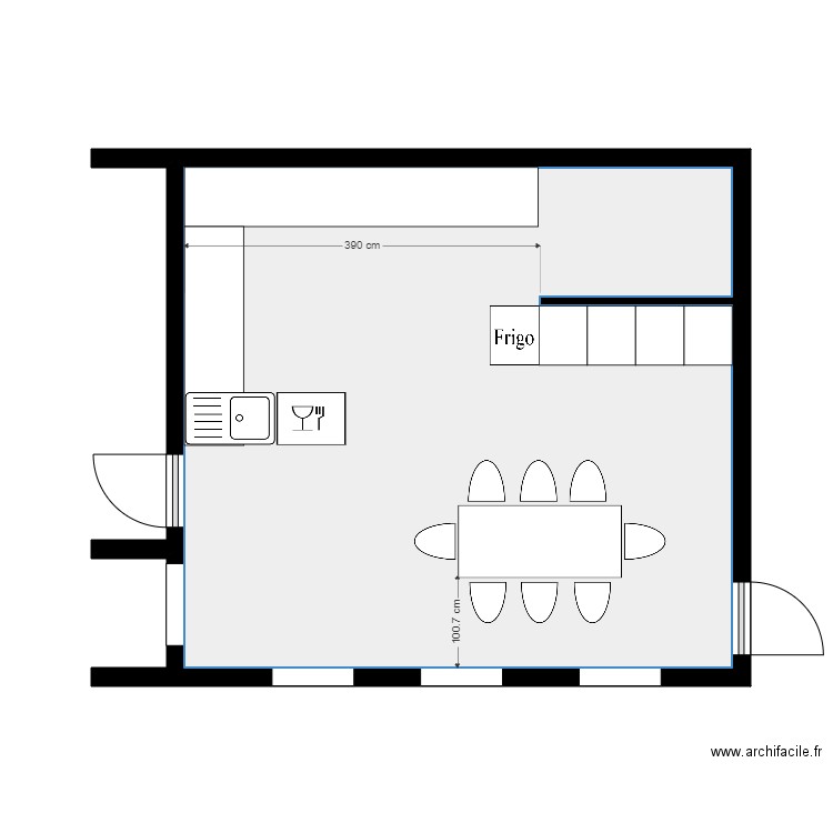 fredet. Plan de 0 pièce et 0 m2