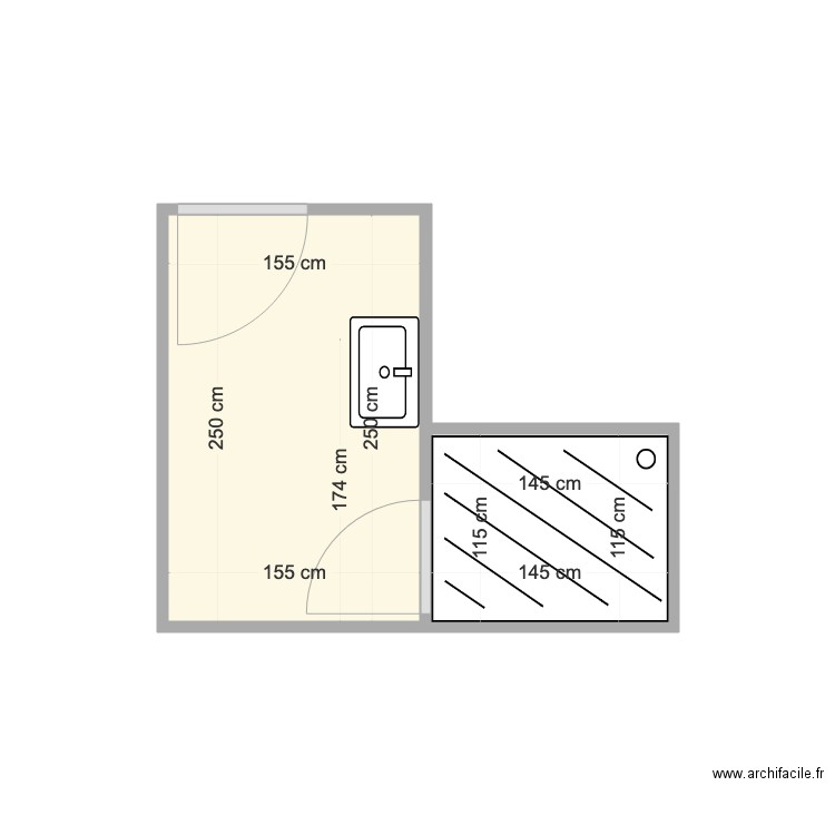 PLAN AMENAGEMENT ARNAUD. Plan de 0 pièce et 0 m2