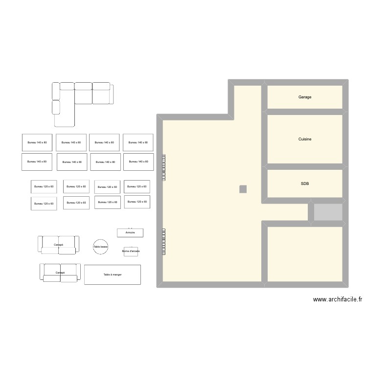 nouveau. Plan de 0 pièce et 0 m2