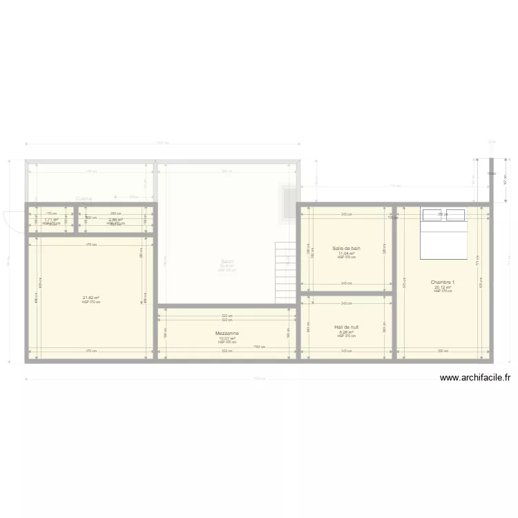 Berre Incourt. Plan de 