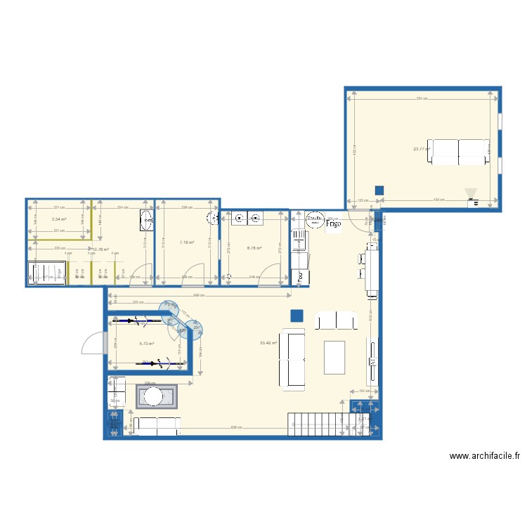 Plan SousSOl bis. Plan de 0 pièce et 0 m2