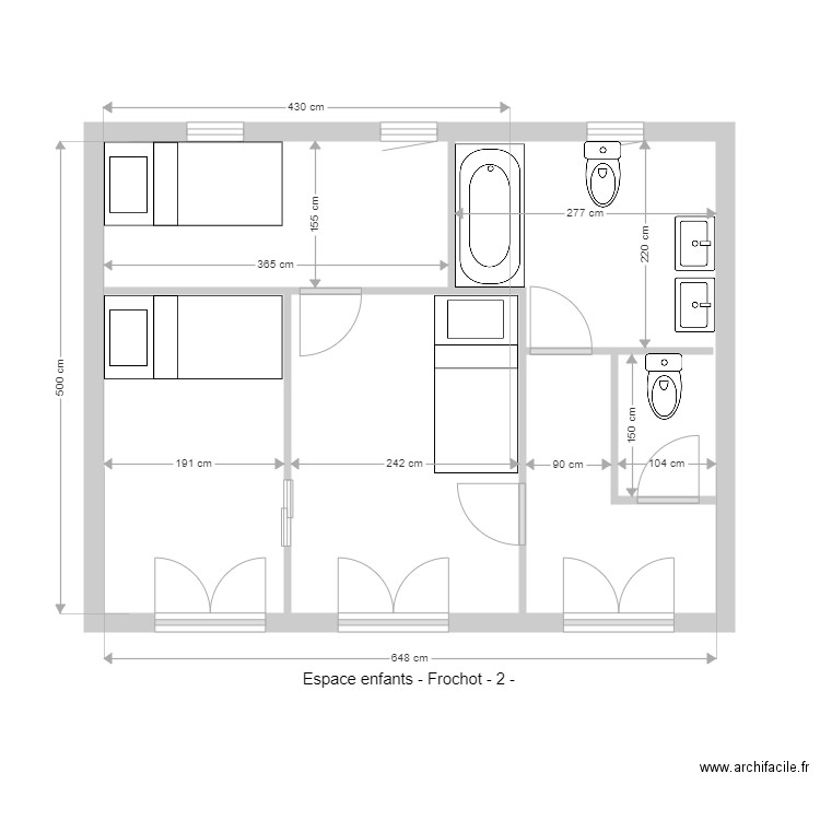 martyrs 1. Plan de 0 pièce et 0 m2