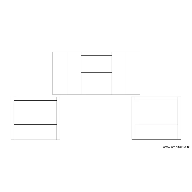 mur real Wilson. Plan de 