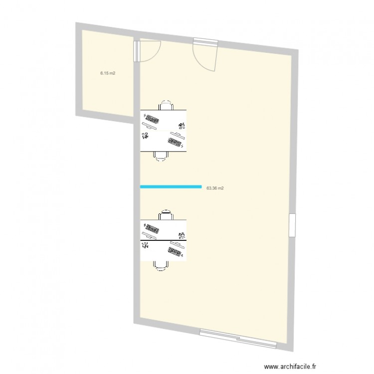 Local n100 Apt. Plan de 0 pièce et 0 m2