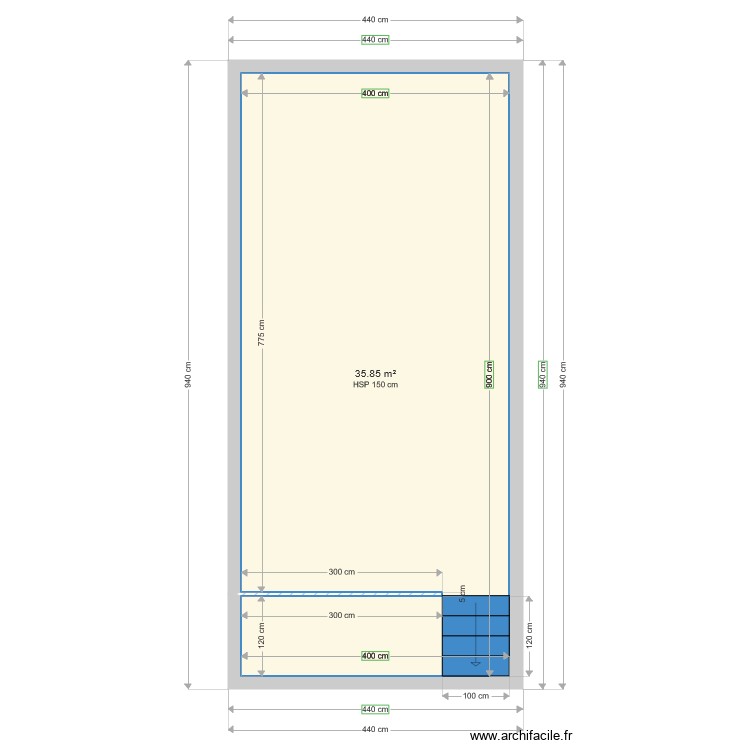 PISCINE. Plan de 0 pièce et 0 m2 PISCINE. Plan de 0 pièce et 0 m2