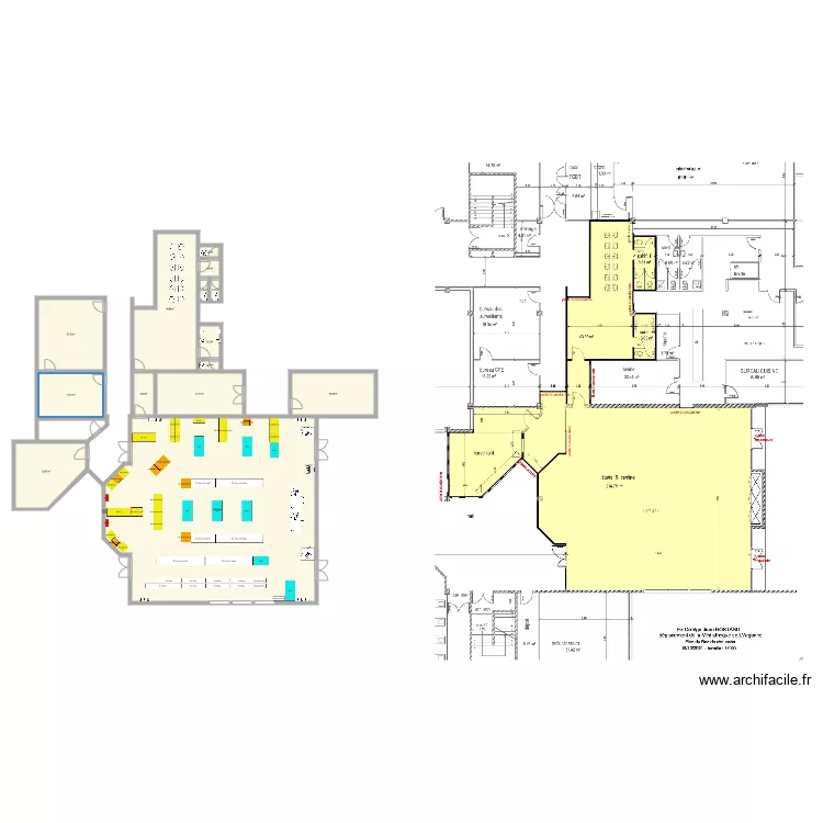 ARGONNE coll&egrave;ge J Rostand C. Plan de 
