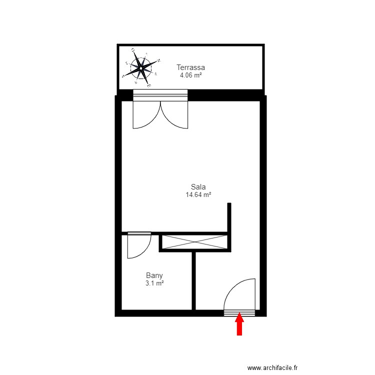 ED NURIA 2 AP 602 PAS DE LA CASA. Plan de 0 pièce et 0 m2