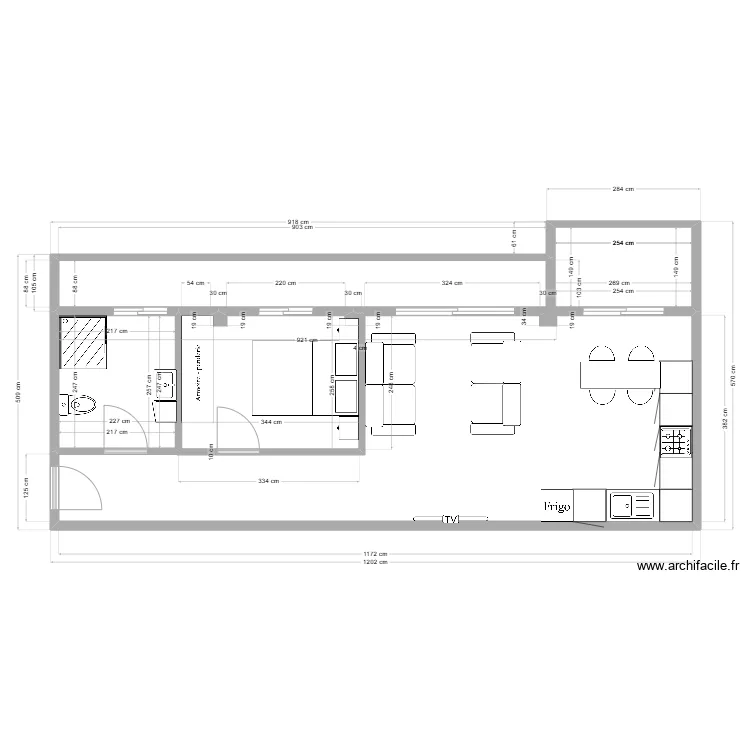 chapelle cotes rez. Plan de 