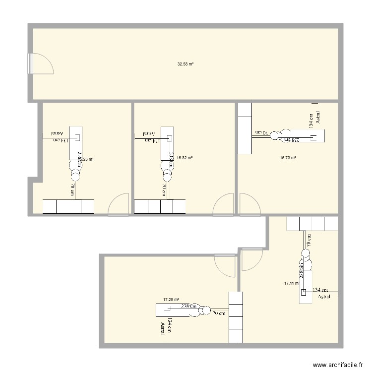 ZAGHDOUN  2 EXTENTION 3. Plan de 0 pièce et 0 m2