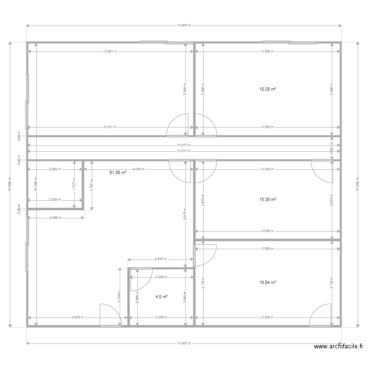 SCM OCTAVECLAMY. Plan de 0 pièce et 0 m2