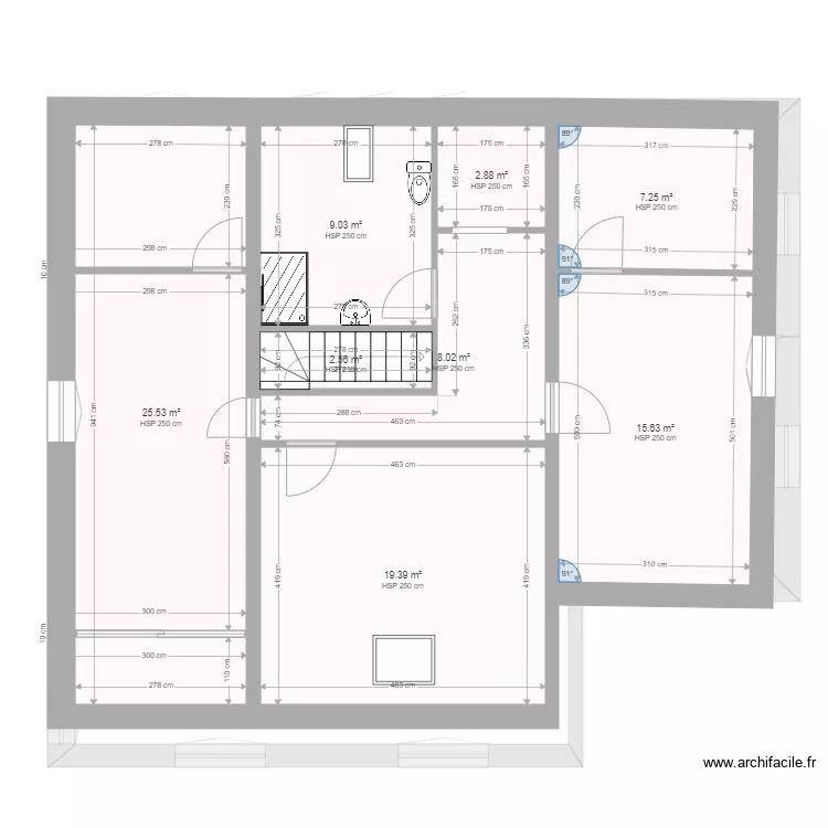 RAOBISON PERRIGNY ETAGE. Plan de RAOBISON PERRIGNY ETAGE. Plan de