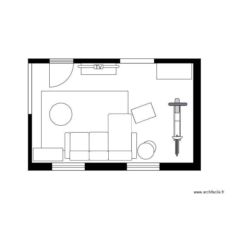 emond 3. Plan de 0 pièce et 0 m2