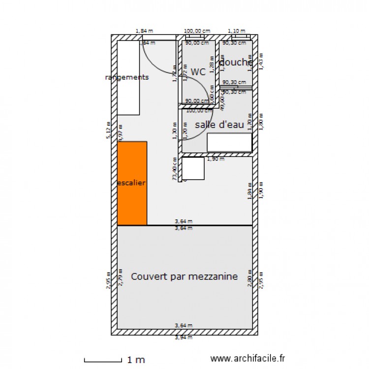 UTlogement personnel . Plan de 0 pièce et 0 m2
