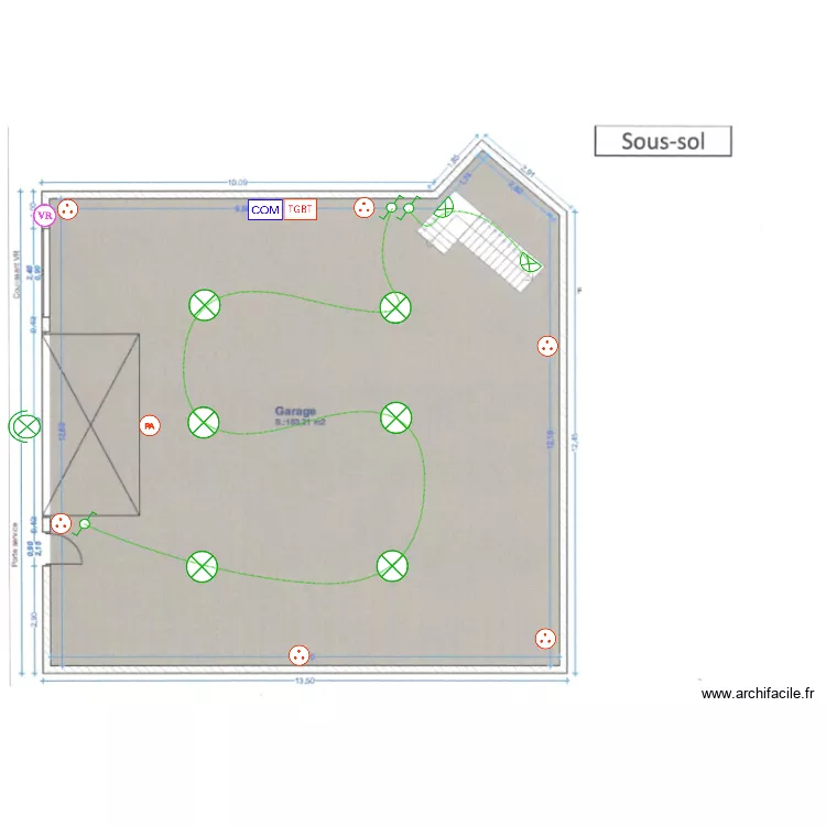MICIELI SOUS SOL. Plan de MICIELI SOUS SOL. Plan de