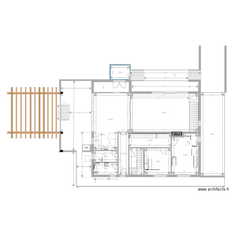 TRESNJA v4 terasse. Plan de 0 pièce et 0 m2