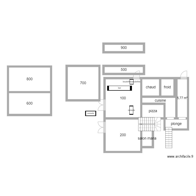 maria. Plan de 0 pièce et 0 m2