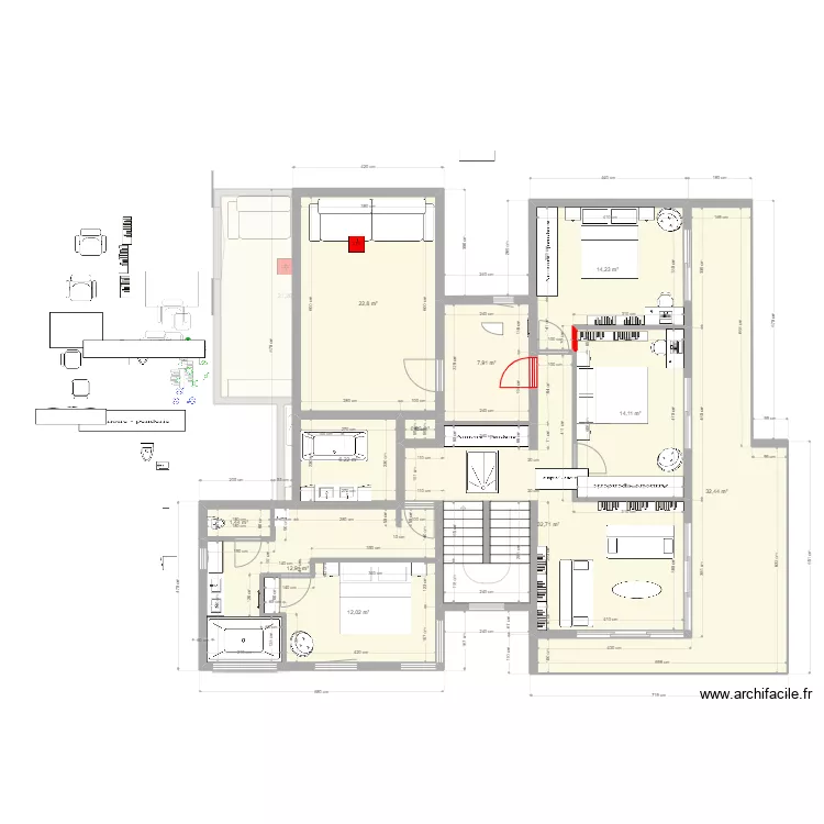  Furcy modif Romain. Plan de 