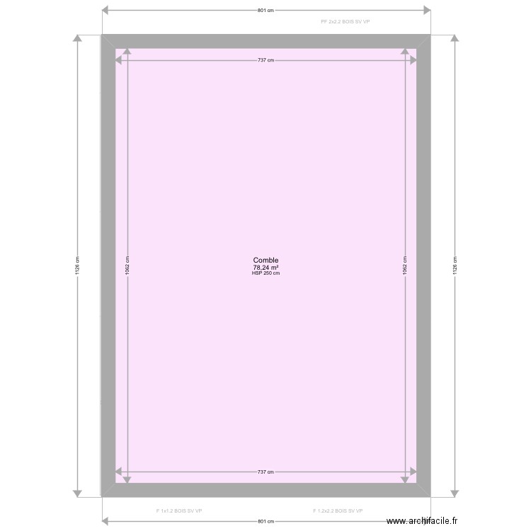 Pastural. Plan de 0 pièce et 0 m2