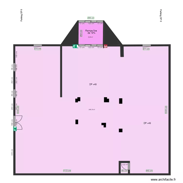 PADD AVANT TRAVAUX. Plan de PADD AVANT TRAVAUX. Plan de