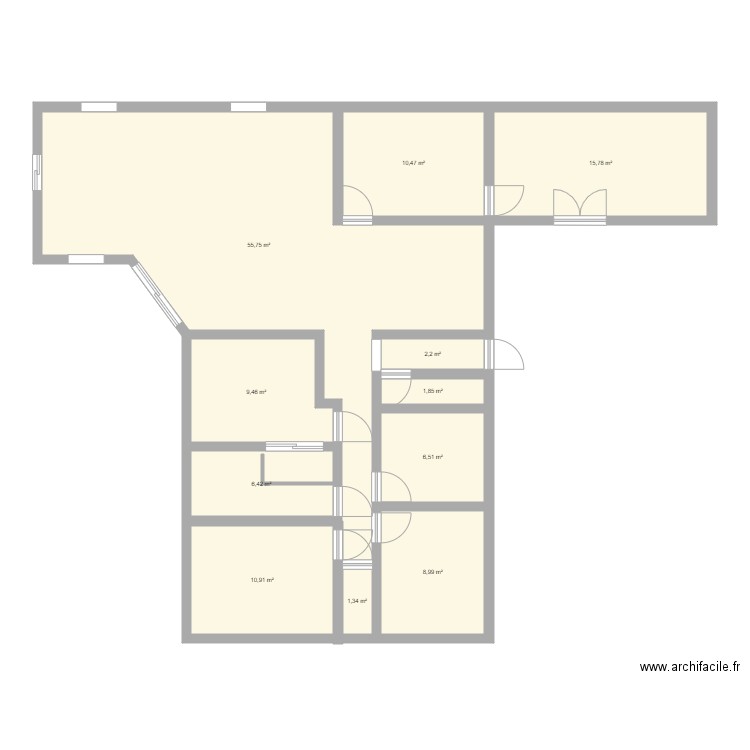 Maison Plouescat. Plan de 0 pièce et 0 m2