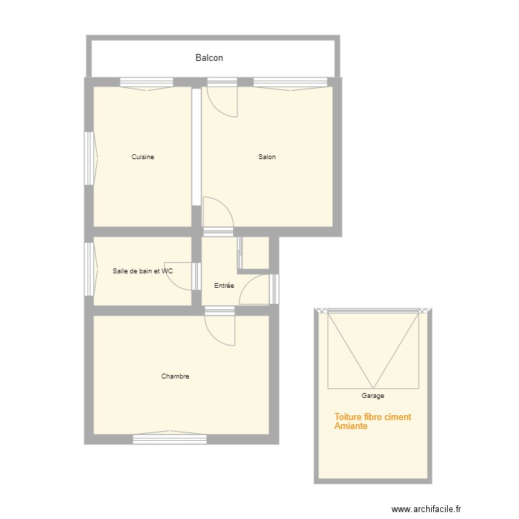 Croquis REINNEIS app. Plan de 0 pièce et 0 m2