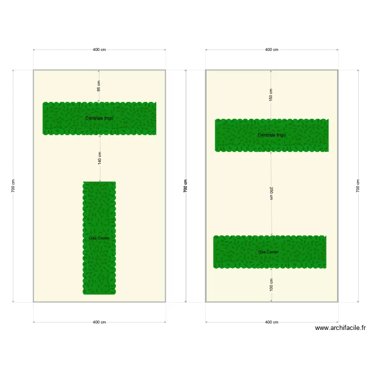 BAN Dalle frigo. Plan de 