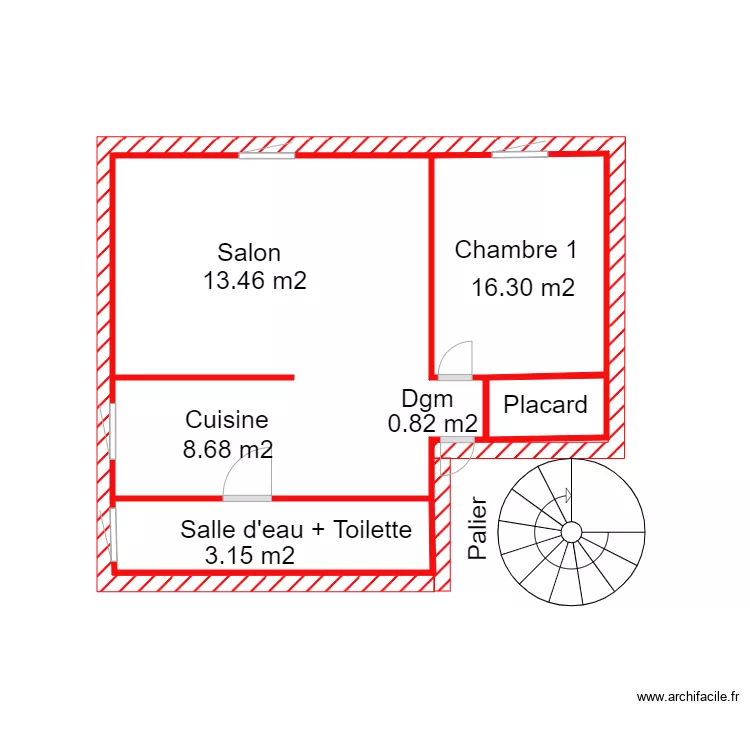 plan babette. Plan de 