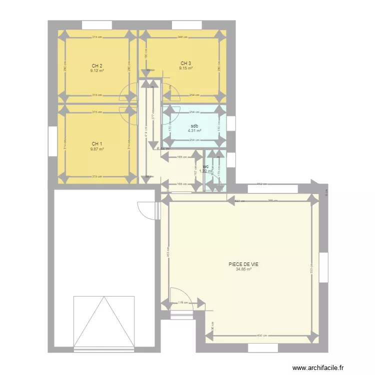 LORIE G25  77   V1. Plan de 