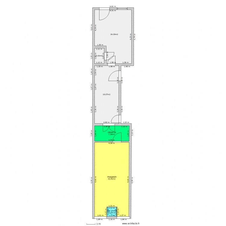 Plan. Plan de 0 pièce et 0 m2