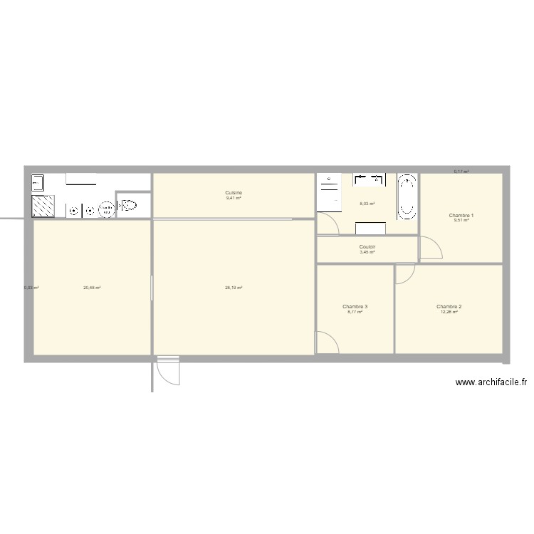 Créquy. Plan de 0 pièce et 0 m2
