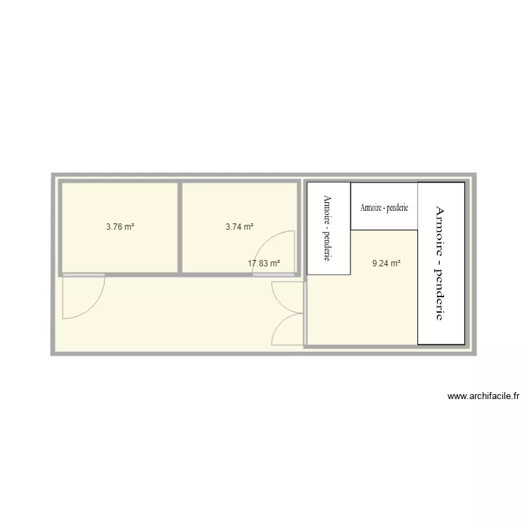 CHALET DYDY 3. Plan de 