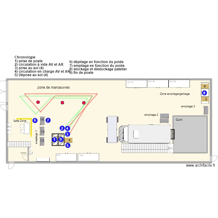 Neuilly R489 Cat 5 ok. Plan de 2 pièces et 354 m2