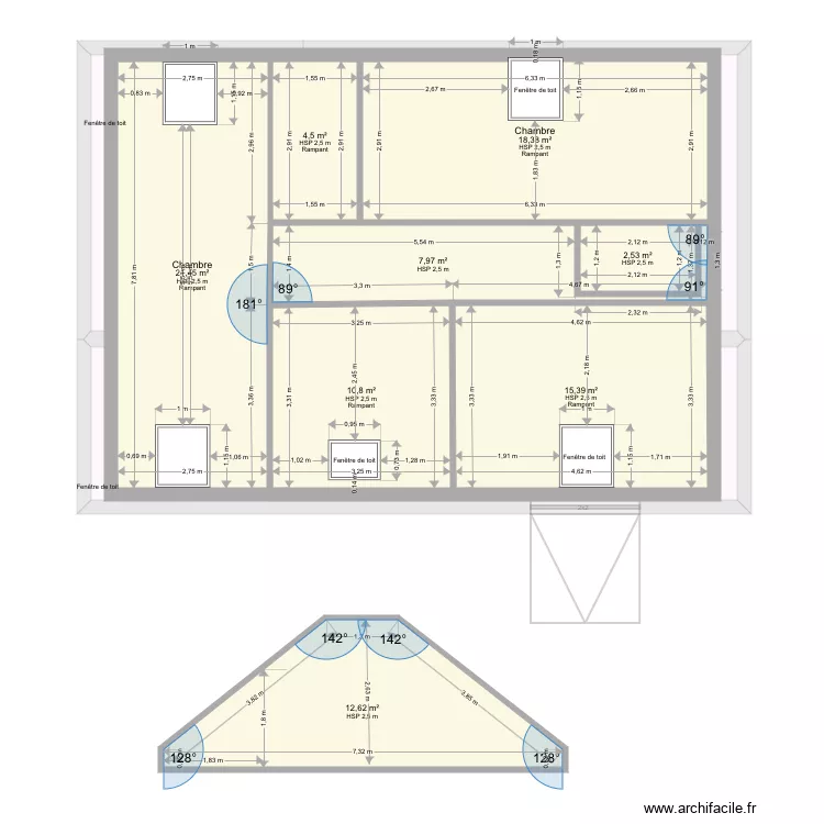 Chateigner. Plan de Chateigner. Plan de