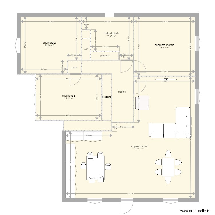 GIGNAC proposition. Plan de 0 pièce et 0 m2