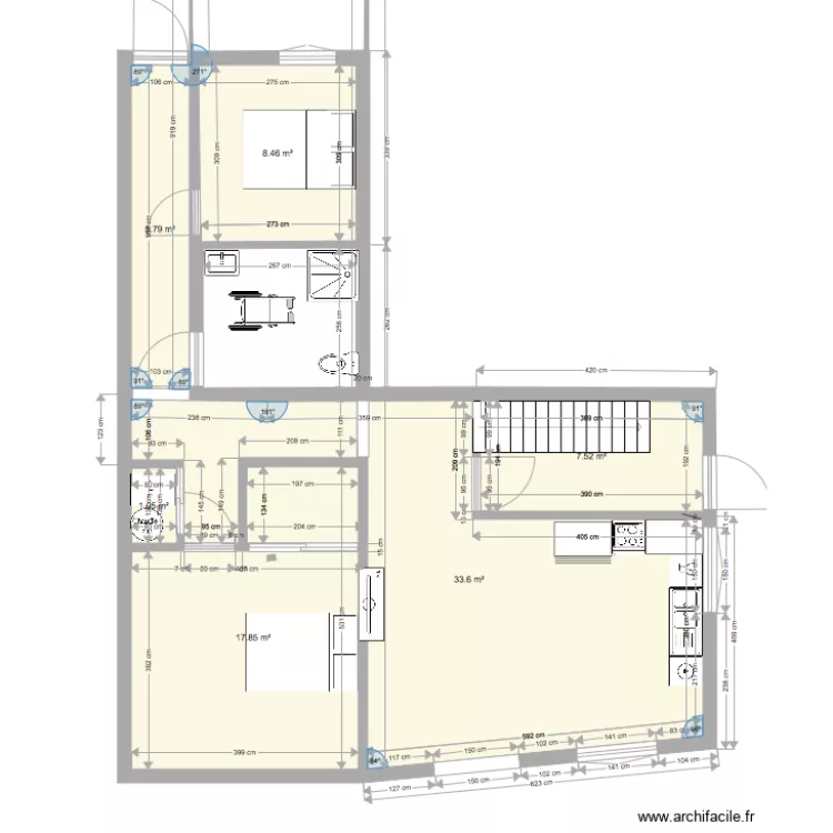 RDC Montech. Plan de RDC Montech. Plan de