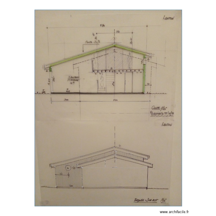 plan jp redon 1. Plan de 0 pièce et 0 m2