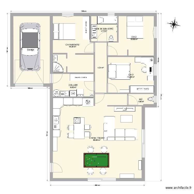 Maison GOCHOKI 4 2VW 2VASQ. Plan de 0 pièce et 0 m2