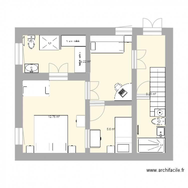 RDCmicanosaffinéDERNIERE DIMENSION. Plan de 0 pièce et 0 m2