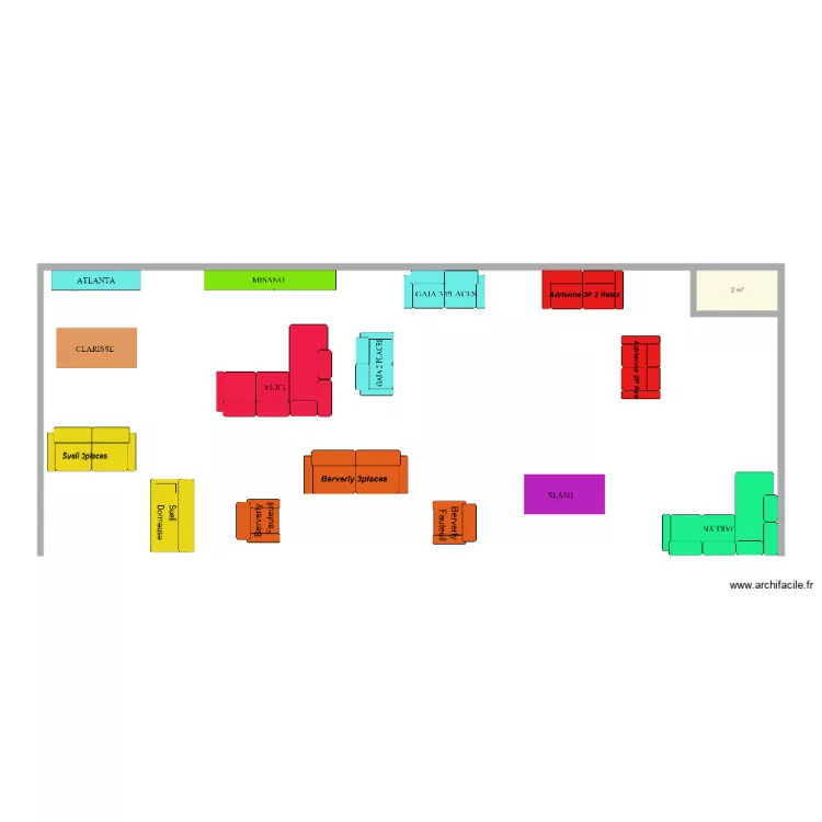 HABITAT EGO. Plan de 