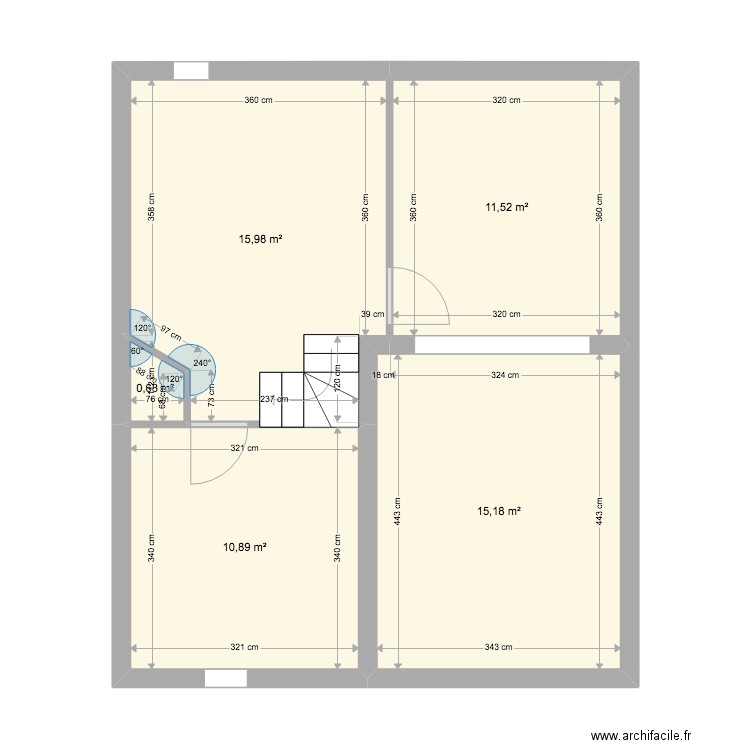 Cave Bunyola. Plan de 5 pièces et 54 m2