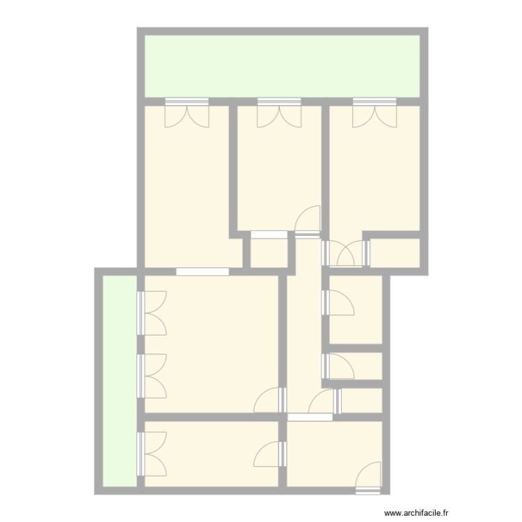 BITSCHINE. Plan de 0 pièce et 0 m2