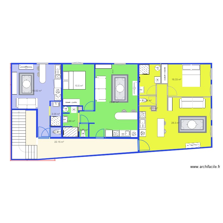 PLAN MAGASIN. Plan de 0 pièce et 0 m2