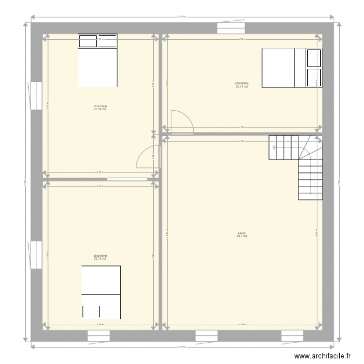 plan berlioz. Plan de 0 pièce et 0 m2