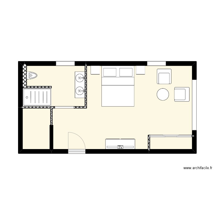 MONIER PROJET. Plan de 0 pièce et 0 m2