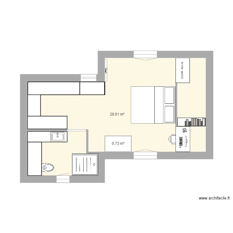 étage2 . Plan de 0 pièce et 0 m2