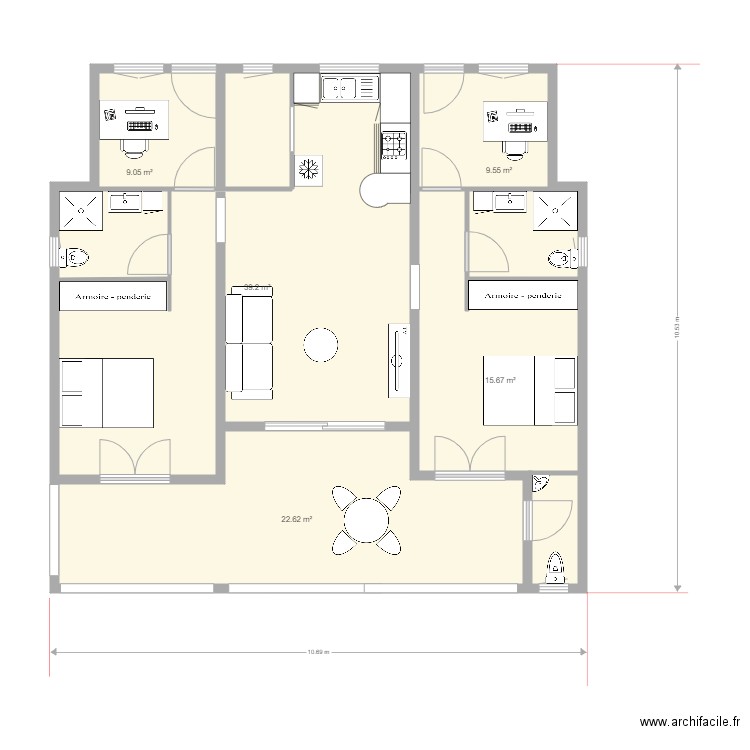 LATOUCHE. Plan de 0 pièce et 0 m2