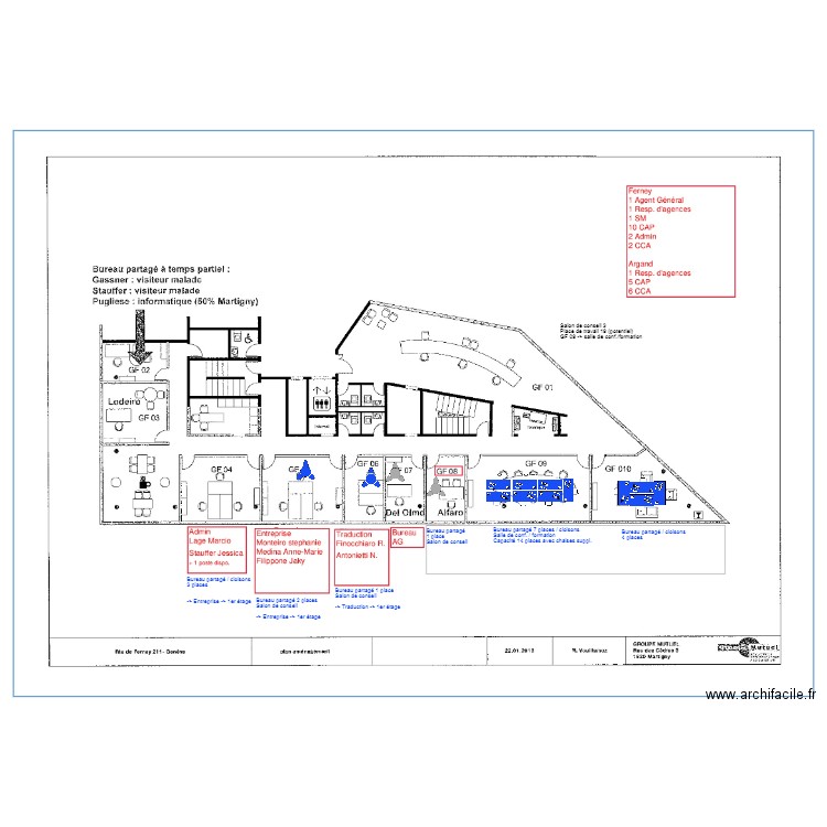 Genève Ferney Transformation. Plan de 0 pièce et 0 m2