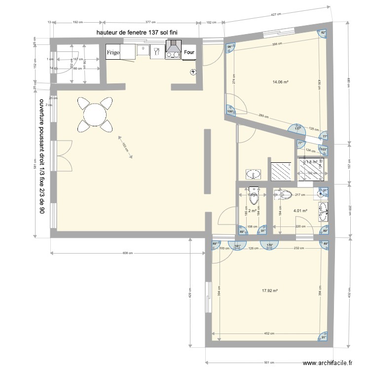 CAFOUTCHE  24nov. Plan de 0 pièce et 0 m2