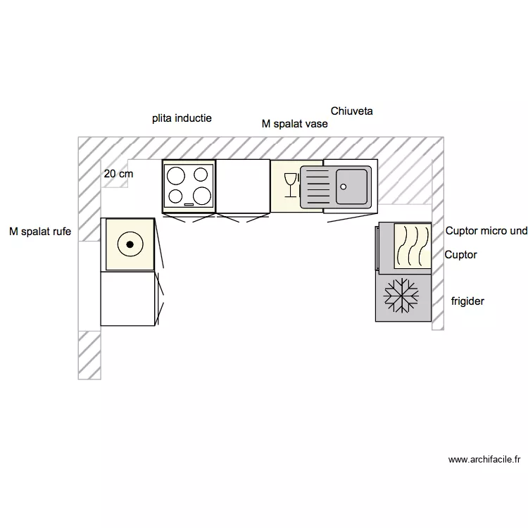 CUISINE CAUZACI 2. Plan de CUISINE CAUZACI 2. Plan de