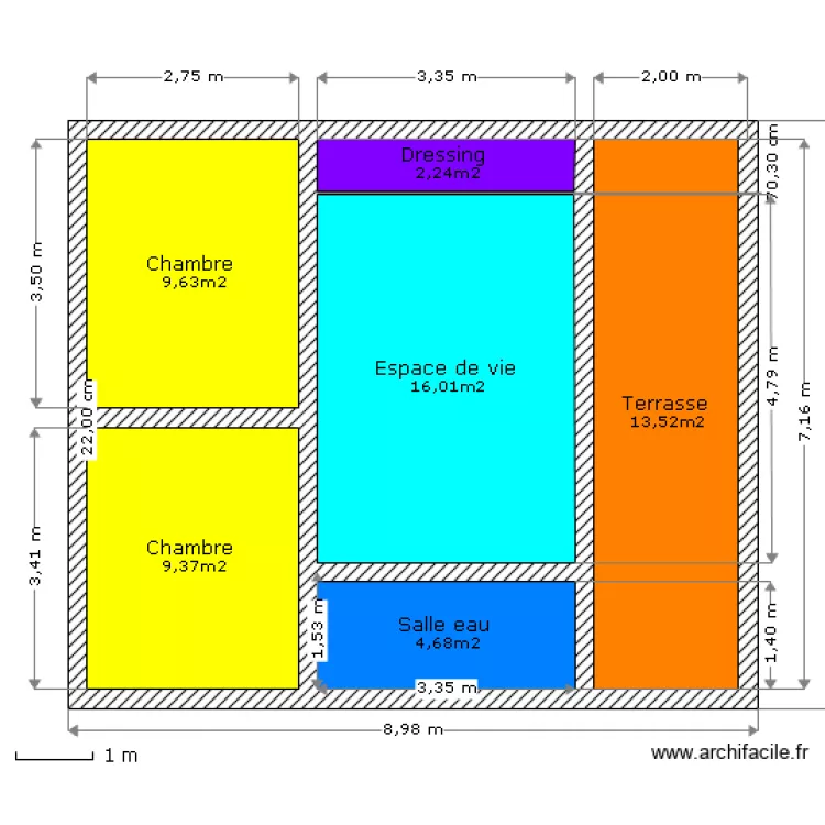 GALPIN ETAGE. Plan de 